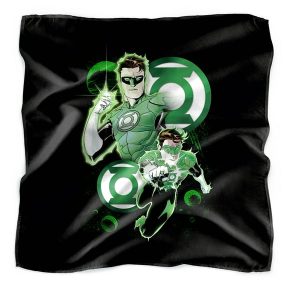 Justice League In Action Bandana (21 in x 21 in)
