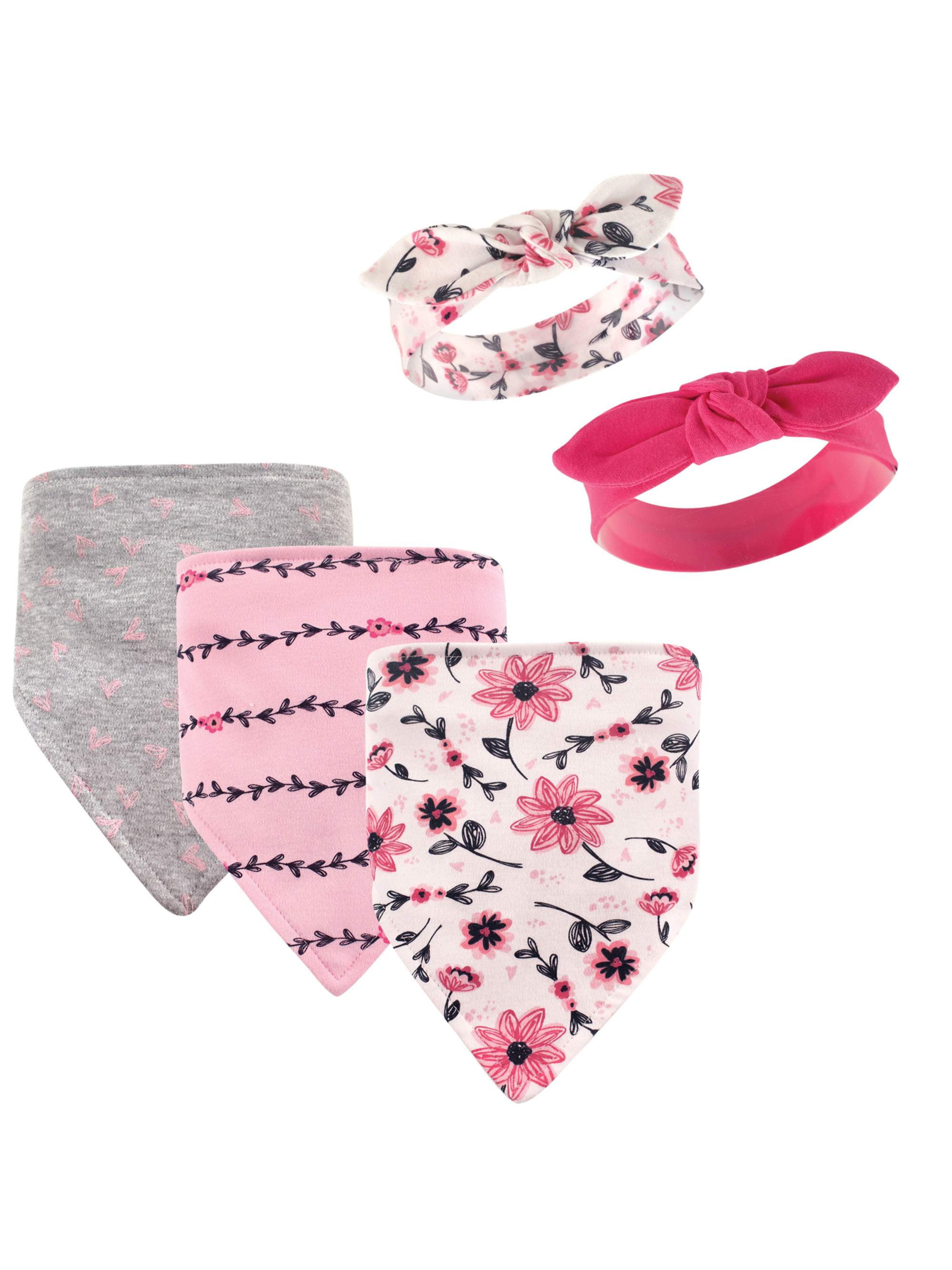 baby girl bandana bibs