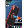 thumbnail image 4 of is Specially Designed for iPhone Xr Anti-Scratches,Anti-Fingerprint, Built-in 360° Rotating Ring Bracket Solid and Durable Magnetic car Phone case, Suitable for iPhone Xr 6.1inches Women-Red, 4 of 11