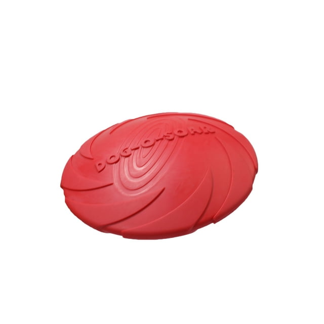 Dog Frisbee Toy, Bite-Resistant Large-Sized Rubber Frisbee Game Toy for Dog Flying Disc Training Tools for Outdoor, 1 Pcs