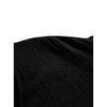 thumbnail image 6 of Women Long Sleeve Soft Housecoats Cotton Linen Nightgown House Dress Sleep Pajamas Midi Loose Sleepwear, 6 of 9