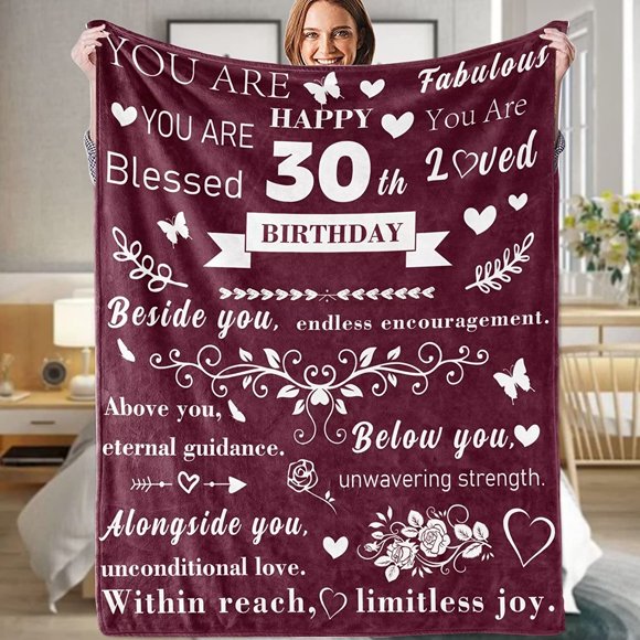 LHSHID 60th Birthday Gifts for Men 60th Birthday Gifts for Him 60 Year Old Birthday Gifts for Men 60th Blanket 60th Birthday Decorations for Men Gift for 60th Birthday Men 60"x80"