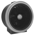 thumbnail image 3 of Pelonis 2-in-1 Turbo Fan and Heater 1500W Portable Ceramic Space Heater with Tip-Over Protection Black, 3 of 5