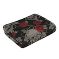 thumbnail image 3 of Bingfone Skull And Red Roses Ultra Absorbent & Soft Hand Towels For Bath, Hand, Face, Gym And Spa-27.5x16in, 3 of 9