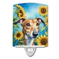 thumbnail image 5 of French Bulldog in Sunflowers Ceramic Night Light 4 in x 6 in, 5 of 44