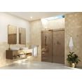 thumbnail image 7 of Glass Warehouse BTSLD-60-MB Equinox 78" High X 60" Wide Sliding Frameless Shower Door -, 7 of 7