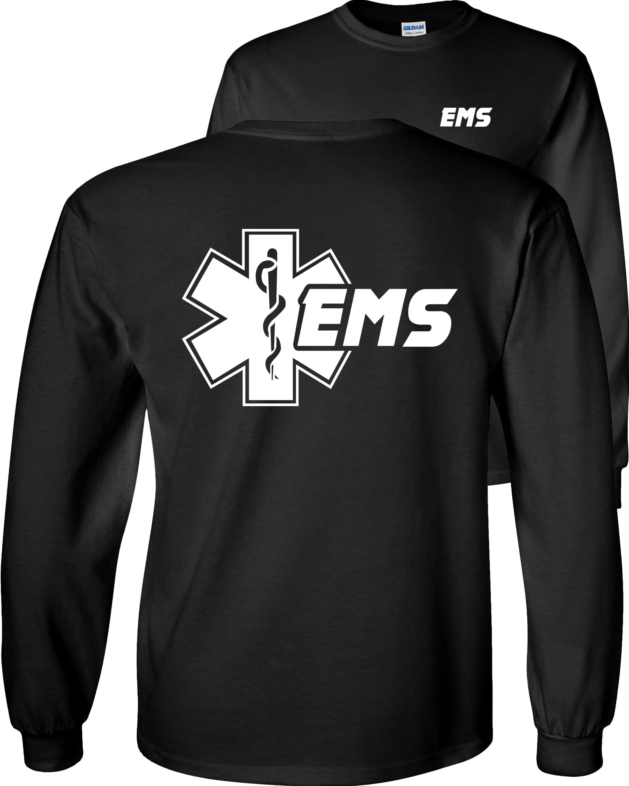 Fair Game Star of Life EMS Long Sleeve Shirt Emergency Medical Services ...