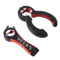 thumbnail image 3 of LYUMO Can Opener,Multifunction 5‑In‑1 Bottle Opener Can Opener Kit Kitchen Gadget for Home Use Black+Red,Jar Opener, 3 of 8