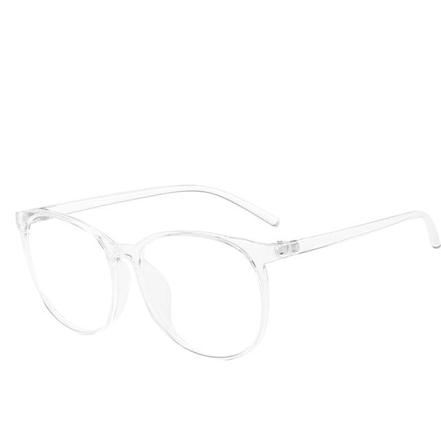 XASZHN Gaming Glasses Computer Anti Fatigue Blue Light Blocking Filter Eyewear平光 White One Size