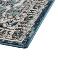 thumbnail image 5 of Unique Loom Nyla Collection Area Rug - Smile (7' Octagon Blue/Light Blue), 5 of 6