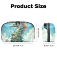 thumbnail image 5 of Hippocampus USB Organizer Oxford Cloth Waterproof Electronic Gadget Storage Bag 5.9x9.44x3.14 in Hard Drive Case Portable Small Box Cell Phone Charger Cord Organizer, 5 of 6