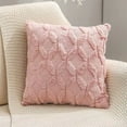 thumbnail image 5 of Lilixerw Decorative Pillow Covers Throw Pillow Cushion Fluffy Throw Pillow Covers for Bed Couch Sofa Living Room Soft Plush Cushion Cases,17.7 x 17.7 inch, 5 of 6