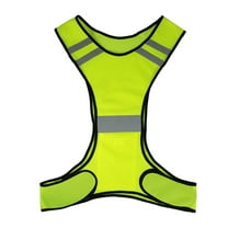 Led Lightweight Breathable Mesh Reflective Vest High Visibility Safety Vest Gear For Running Walking Cycle Jogging