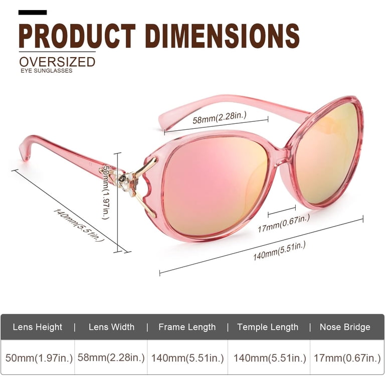 Sunglasses for Women Trendy Polarized Sunglasses Oversized  display picture 1
