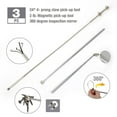 thumbnail image 1 of WorkPro 3 Piece Magnetic Pick-Up and Retrieval Tool Set, 1 of 5