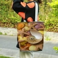thumbnail image 3 of Sac à Bandoulière Réutilisable avec Fermeture Éclair, Imprimé Étoile de Mer, Grande Capacité, Accessoires de Mode, 3 of 10