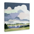 thumbnail image 4 of Stupell Industries Lake Sailboats with Clouds Landscape & Nature Painting Wrapped Canvas Art Print Wall Art, 24 x 24, 4 of 8
