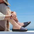thumbnail image 4 of AEROTHOTIC Womens Slides Slip On Recovery Footwear Plantar Fasciitis Slides for Women with Arch Support Yoga Mat Indoor Outdoor Walking Ladies Soft Padded Dressy Non Slip Foodbed Beach Sandals Women, 4 of 8