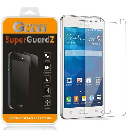 For Samsung Galaxy Grand Prime - SuperGuardZ Tempered Glass Screen Protector, 9H, Anti-Scratch, Anti-Bubble, Anti-Fingerprint