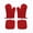 Red, variant on Cotton Oven Mitts And Pot Holders Set Of 4 With Heart Pattern Heat Resistant Kitchen Gloves For Baking Cooking And Grilling Red