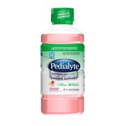 Pedialyte AdvancedCare Electrolyte Solution, Strawberry Lemonade, 1 Liter, Pack of 4