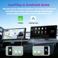 thumbnail image 2 of BDQ Portable 10.26" Wireless CarPlay & Android Auto Touchscreen Car Display, 2.5D IPS Screen, Bluetooth, FM Transmitter, GPS, Siri Voice Control, 2 of 8