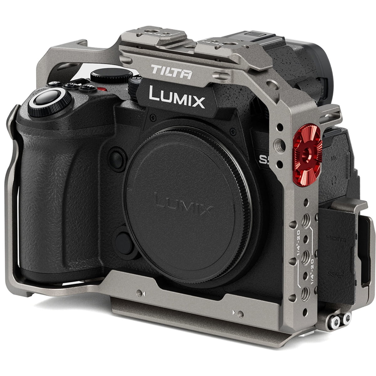 Tilta Full Camera Cage for Panasonic S5 II/IIX, Titanium Gray