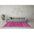 thumbnail image 3 of Ahgly Company Indoor Round Persian Pink Traditional Area Rugs, 5' Round, 3 of 4