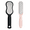 black + light pink, variant on Colossal Foot Rasp and Professional Foot Scrubber Pedicure Kit to Remove Hard Skin for Wet and Dry Feet - Pink + Net Red Pink