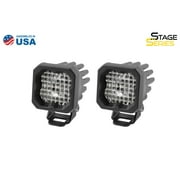 Diode Dynamics Stage Series C1 LED Pod Sport White Wide Standard RBL Pair DD6441P