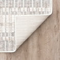 thumbnail image 5 of Alpha Transitional 5' x 7' Beige and Gray Polyester Indoor Area Rug, 5 of 7