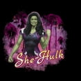 thumbnail image 2 of Boy's She-Hulk: Attorney at Law Hero Pose  Pull Over Hoodie Black Medium, 2 of 4