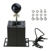 lanema USB Simulator Shifter Racing Games H Gear Shifter Aluminum Alloy Easy Operation Compact Compatible for G27 G29 T300