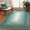 thumbnail image 4 of Liora Manne Indoor Area Rug Tivoli Dream Border Aqua 100% Wool Hand Tufted 5x8, 4 of 9