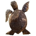 thumbnail image 2 of Turtle Wood Carving Decor Simulation Animal Resin Tortoise Sculptures Gift Ornament, 2 of 11
