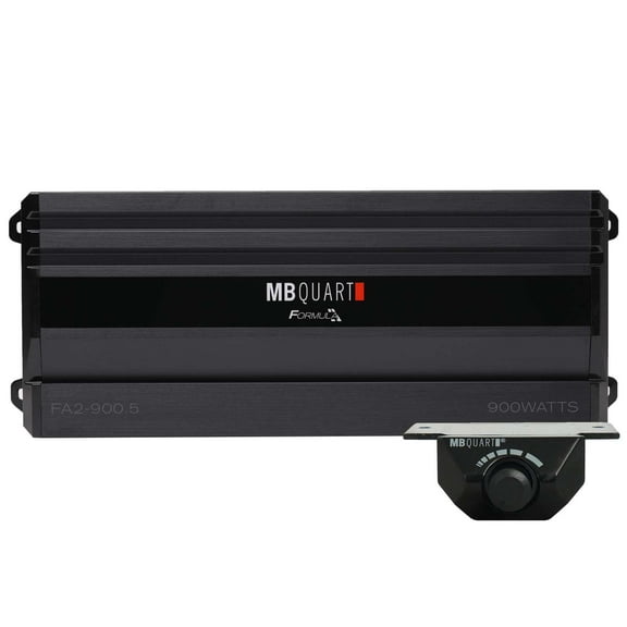 MB Quart Formula 900 Watt 5 Channel Car Audio Mobile Amplifier, FA2-900.5