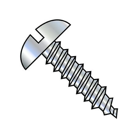 

6-18X3/8 Slotted Round Self Tapping Screw Type A Fully Threaded Zinc (Pack Qty 5 000) BC-0606ASR