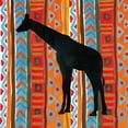 thumbnail image 2 of Zaman, Farida 15x15 Black Ornate Wood Framed with Double Matting Museum Art Print Titled - African Animal III, 2 of 4