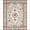 Ivory, Pattern 1, variant on ODIKA 4'x6' Machine Washable Non-Slip Area Rug, Coral Reef Nautical Elegance High Traffic Rug, Ivory, 4955