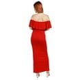 thumbnail image 3 of Women's Long Cool Woman Off the Shoulder Dress, 3 of 8