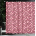 thumbnail image 4 of Ambesonne Hobby Shower Curtain, Retro Style Fun Activities, 69"Wx70"L, Dried Rose Multicolor, 4 of 5