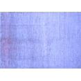 thumbnail image 1 of Ahgly Company Indoor Rectangle Abstract Blue Contemporary Area Rugs, 2' x 4', 1 of 4