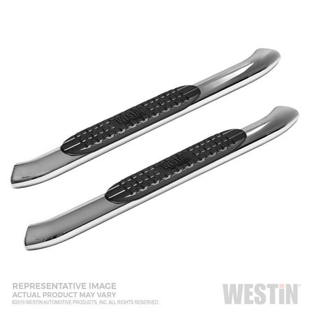 Westin 19-20 Chevy Silverado 1500 Regular Cab PRO TRAXX 4 Oval Nerf Step Bars - Stainless Steel - 21-24110 Fits select: 2019 GMC SIERRA K1500 ELEVATION, 2020 GMC SIERRA C1500 SLT