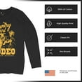 thumbnail image 6 of Country Girl Rodeo Women's Long Sleeve T-shirt Vintage Cowgirl, 6 of 7