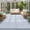 Blue, variant on Sky Blue Washable Small Entryway Area Rugs 2'x3', Minimalist Tropical Pale Blue Linen Texture Coastal Washable Throw Rug Non-Slip Sturdy Edge Binding Carpet for Front Door Floor Room Entry