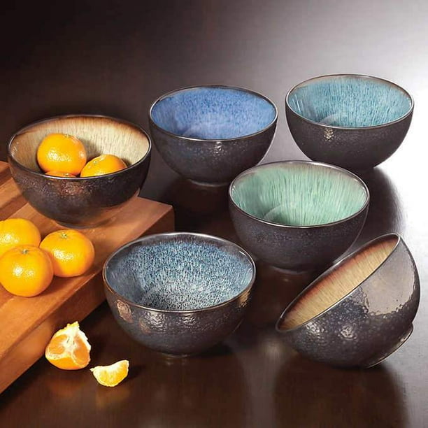Mikasa Sapphire 6piece Stoneware Bowl Set