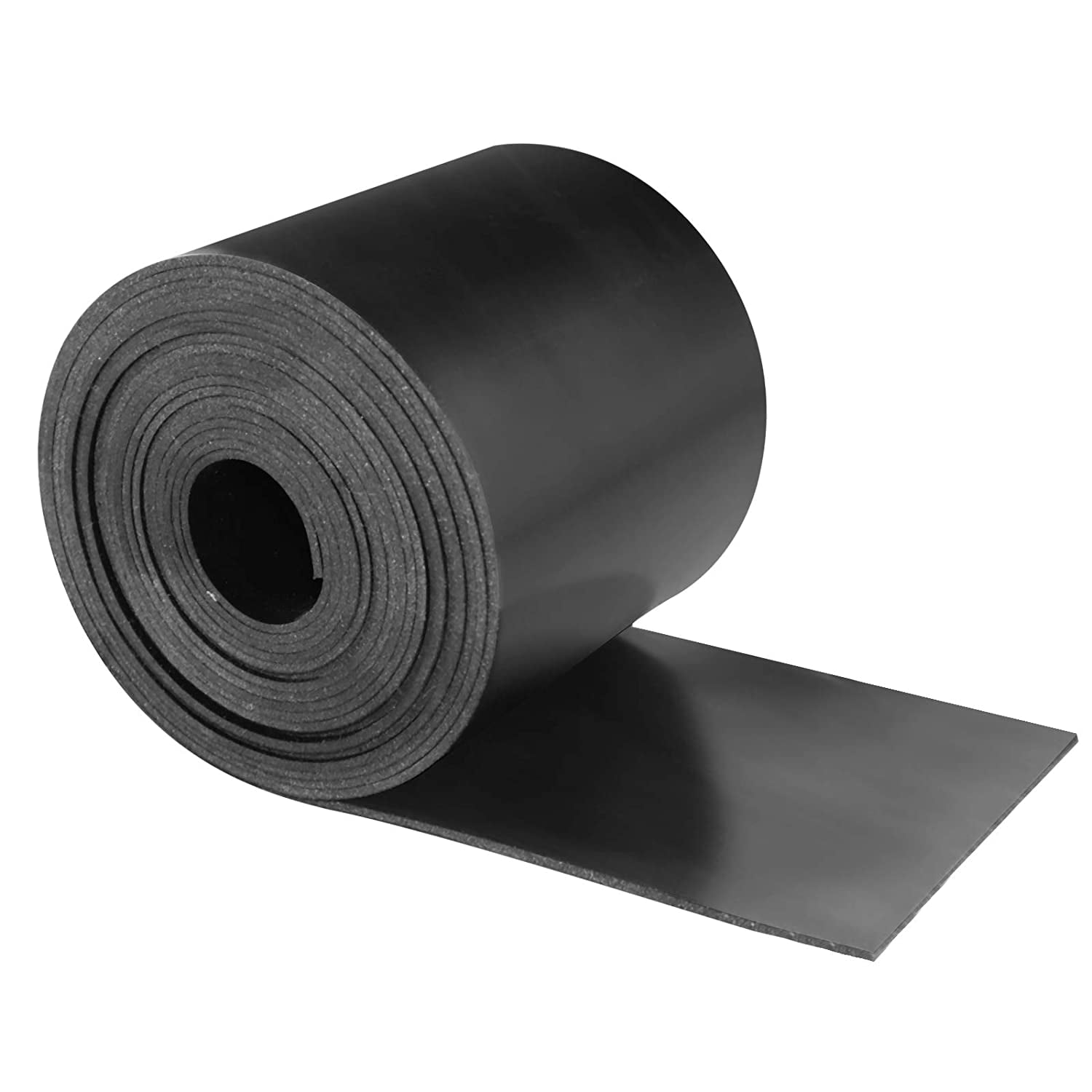 Crafts Seals Supports. Flooring Warehouse Pads Neoprene Rubber Strips Solid Rubber Rolls Neoprene Solid Rubber Sheet for DIY Gasket W:3.2In x T: 1/8In x L: 10Ft Weather Stripping