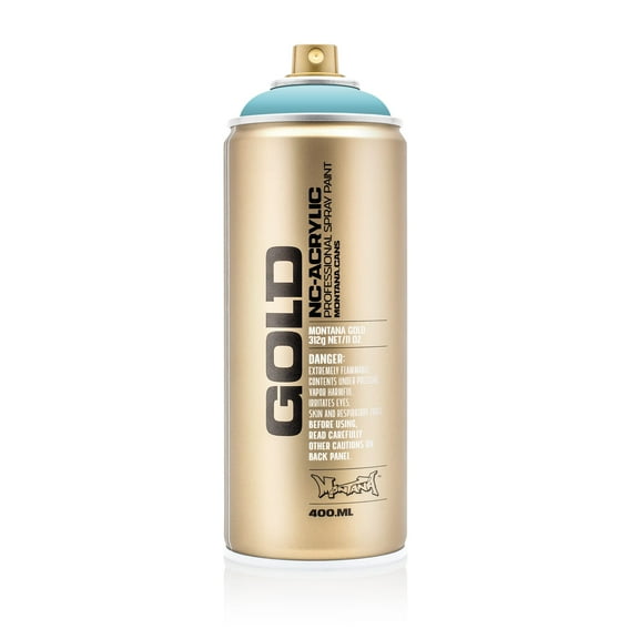 Montana Cans GOLD Spray Paint, 400ml, Shock Light Blue