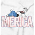 thumbnail image 2 of Popeye Ironic America Nickname Funny Crewneck T Shirts Boy Girl Teen Brisco Brands L, 2 of 6