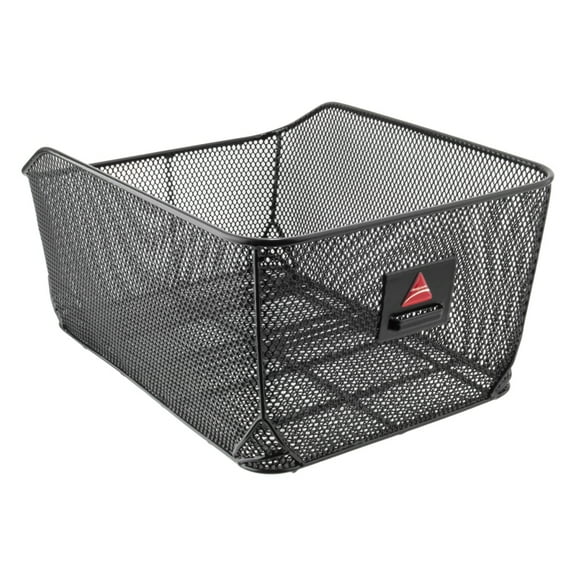 Axiom Market Basket Black Mesh Rack Mount Bicycle Basket - Basket Only